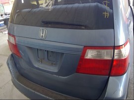 2007 HONDA ODYSSEY, BLUE, EX-L, 3.5L, AT, FWD,  A25127